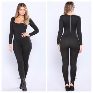 Black jumpsuit